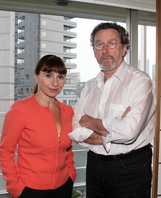 4月に来日した ロベール・ゲディギャンとアリアンヌ・アスカリッド