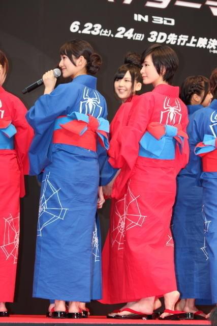 スパイダーマン、六本木ヒルズを“滑空” 新シリーズ第1弾が日本でワールドプレミア