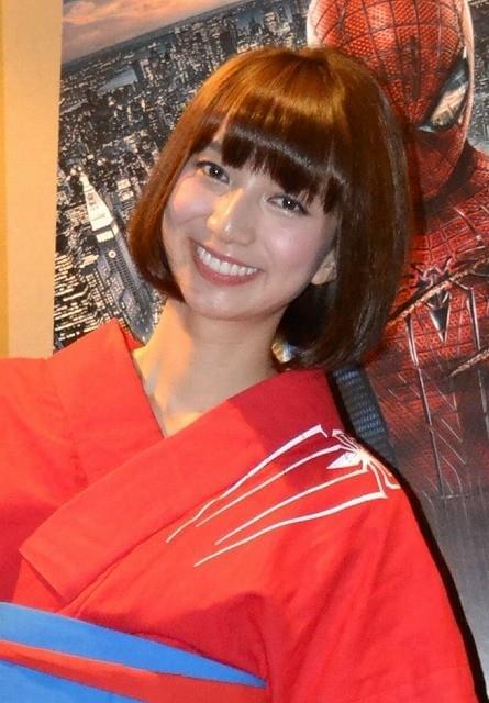 芹那、スパイダーマンに一目ぼれ!?