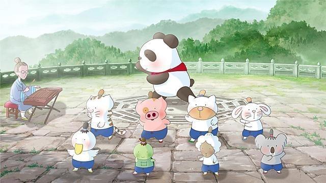 「マクダルのカンフーようちえん」の一場面