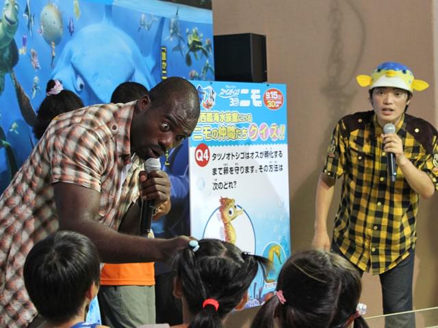 ボビー・オロゴン「おまえ、物知りだな」 さかなクンに“上から目線”