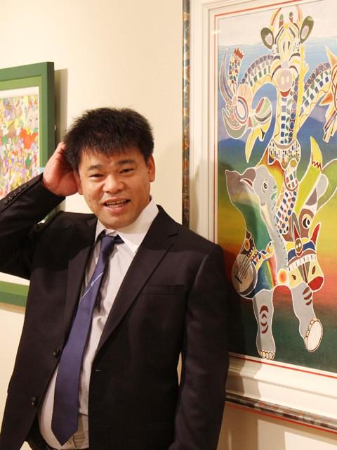 ジミー大西、芸術家生活20周年「画家じゃなくて絵描き」
