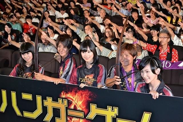 なでしこジャパン＆乃木坂46が「ハンガー・ゲーム」を大絶賛