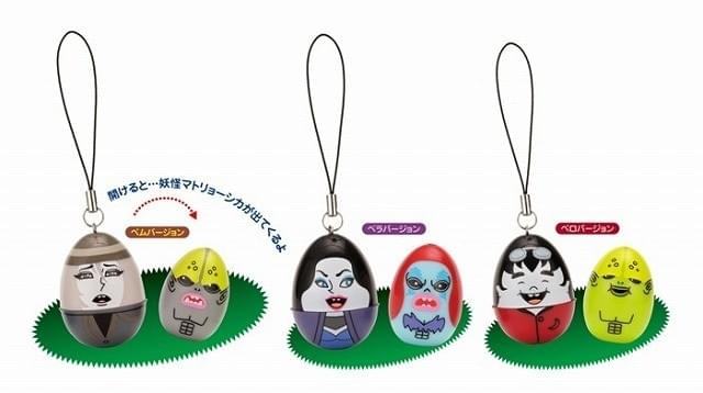 劇場前売り特典で「妖怪人間ベム」がマトリョーシカに！