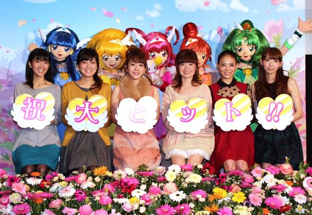 「スマイルプリキュア！」初の単独映画にキャスト感激、泣き笑いの初日挨拶
