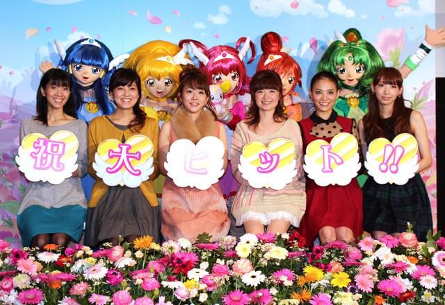 「スマイルプリキュア！」初の単独映画にキャスト感激、泣き笑いの初日挨拶