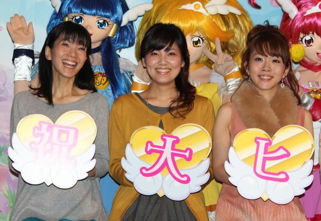 「スマイルプリキュア！」初の単独映画にキャスト感激、泣き笑いの初日挨拶