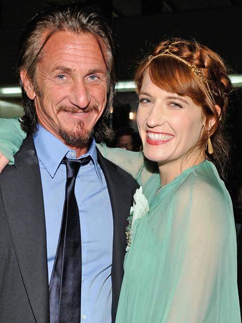 ショーン・ペンと噂の歌姫フローレンス・ウェルチがミュージカルを執筆？