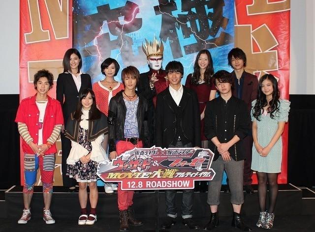 白石×福士×デーモン「仮面ライダー MOVIE大戦」最新作がキターーー