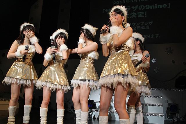 川島海荷が思わず涙 「9nine」クリスマスライブ、サプライズや演劇で大盛況