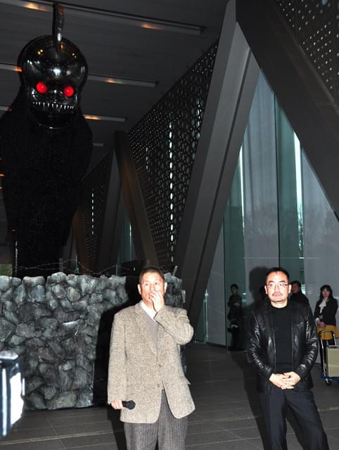 たけし、8メートル超の巨大アート完成に「やっぱりアートってすごい！」