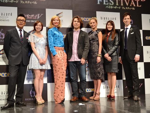 英女優シエンナ・ギロリーが来日 「バイオハザード」ファンイベントに大興奮