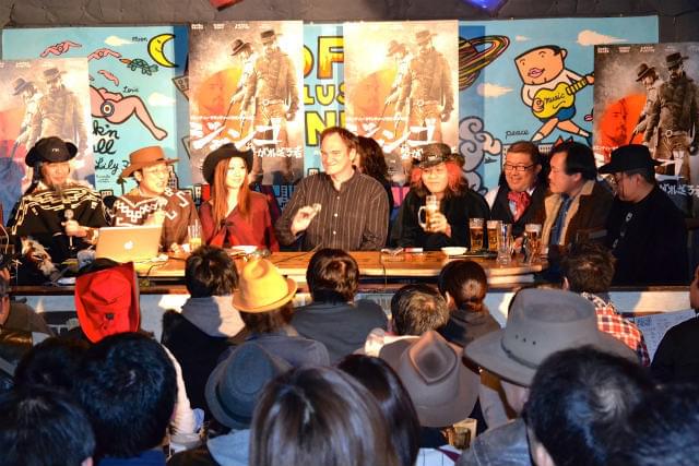 タランティーノがイベントにサプライズ参戦！「ジャンゴにやられちゃって！」