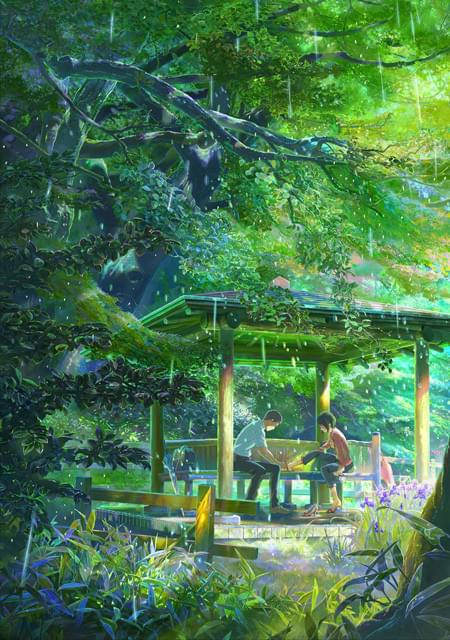 新海誠監督「言の葉の庭」声優は入野自由＆花澤香菜 秦基博は「Rain」カバー