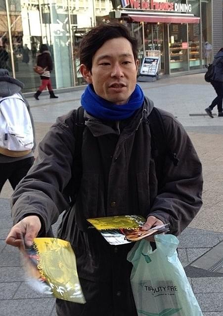 水澤紳吾＆宇野祥平が秋葉原で街頭宣伝！映画「ぼっちゃん」をアピール