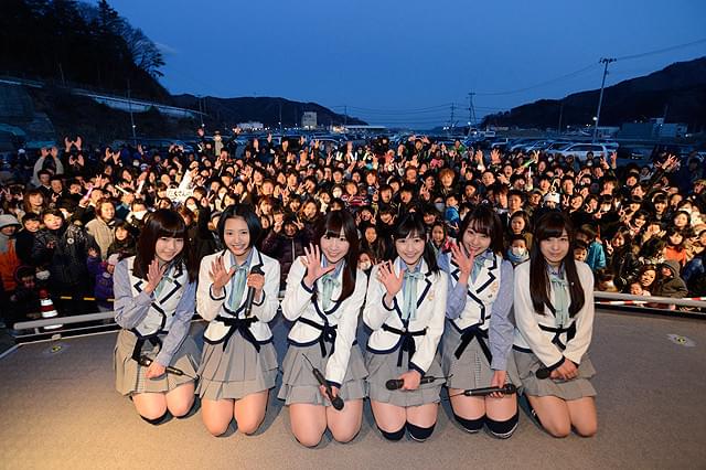 AKB48、3月11日に被災地10カ所を訪問 義援金総額は13億円に