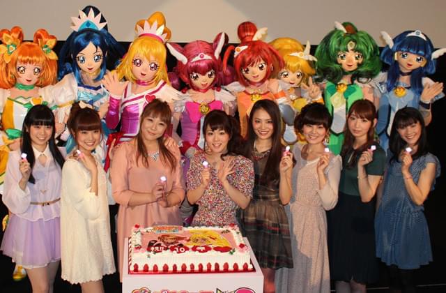 プリキュア10周年、キュアハート声優が「夢かなった」と感激の涙