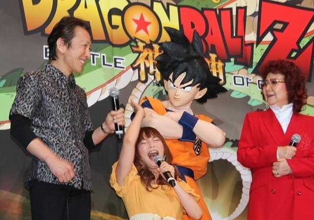 中川翔子、悟空に“不老不死”望む！17年ぶり「ドラゴンボールZ」新作映画が封切り