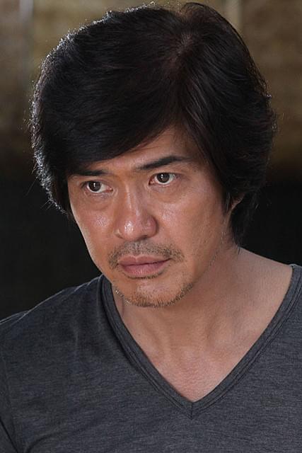 「人類資金」を撮影中の主演・佐藤浩市