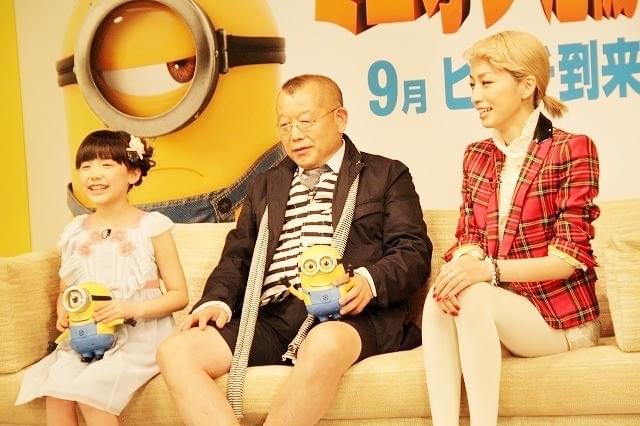 鶴瓶＆愛菜ちゃん「怪盗グルー」で3年ぶり再タッグ！中島美嘉が恋人役で声優初挑戦