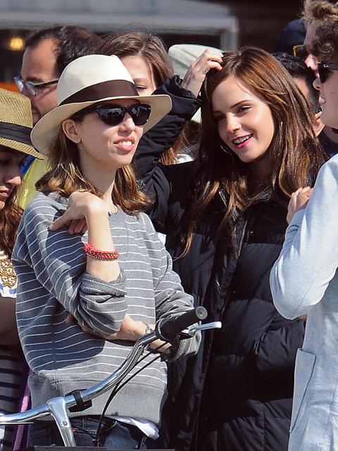 「The Bling Ring（原題）」撮影中のワンカット