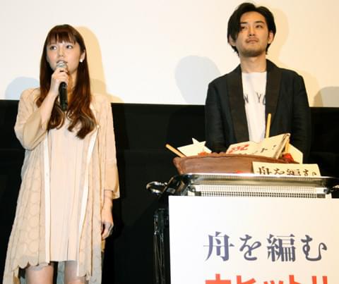 龍平＆あおい「舟を編む」大ヒットに笑顔も、司会・又吉のペースにはビミョ～な対応