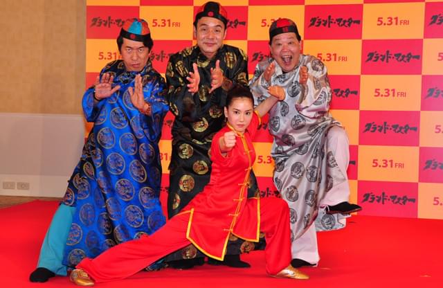 ダチョウ倶楽部、アクション女優志望のカンフー美少女にリアクション芸を伝授！