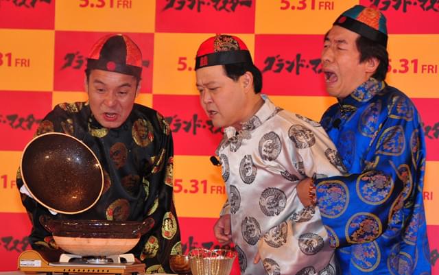 ダチョウ倶楽部、アクション女優志望のカンフー美少女にリアクション芸を伝授！