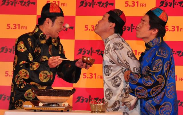 ダチョウ倶楽部、アクション女優志望のカンフー美少女にリアクション芸を伝授！