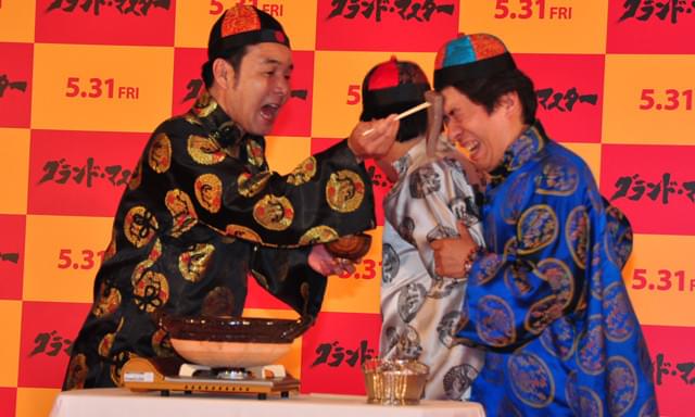 ダチョウ倶楽部、アクション女優志望のカンフー美少女にリアクション芸を伝授！