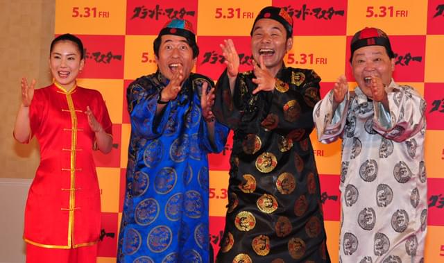 ダチョウ倶楽部、アクション女優志望のカンフー美少女にリアクション芸を伝授！