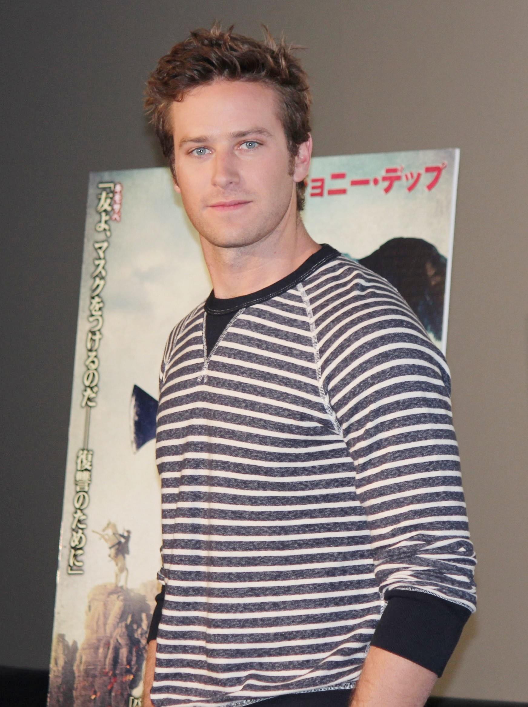 “デップの相棒”アーミー・ハマーが初来日！「ローン・レンジャー」をPR