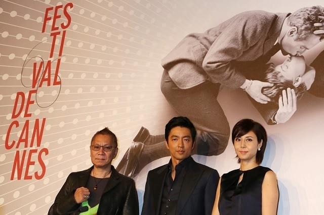 「藁の楯」カンヌでの拍手に三池監督、大沢たかお、松嶋菜々子が感無量