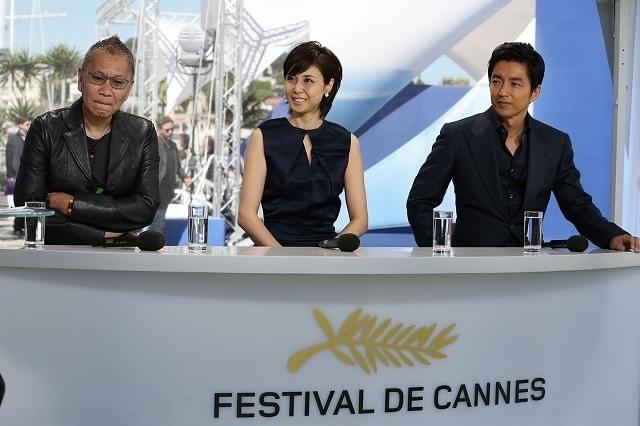 「藁の楯」カンヌでの拍手に三池監督、大沢たかお、松嶋菜々子が感無量