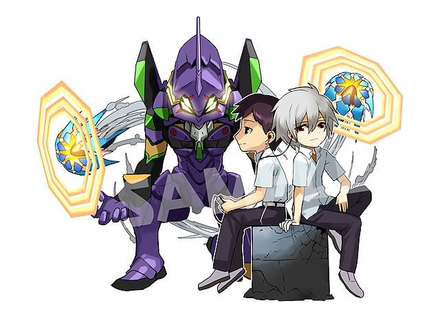 人気ゲーム「パズドラ」と「ヱヴァンゲリヲン新劇場版」がコラボ