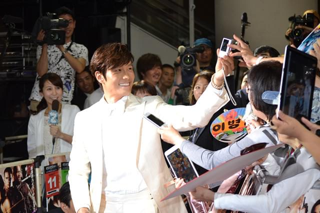 イ・ビョンホン、「G.I.ジョー2」ジャパンプレミアで菜々緒を称賛