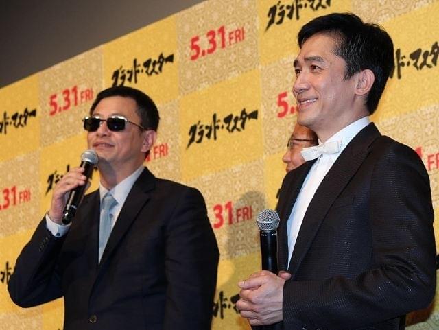 トニー・レオン4年ぶり来日！「グランド・マスター」撮影初日の骨折を告白