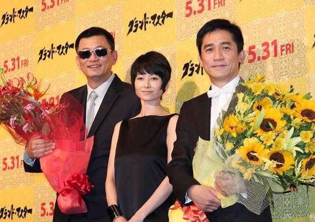 トニー・レオン4年ぶり来日！「グランド・マスター」撮影初日の骨折を告白