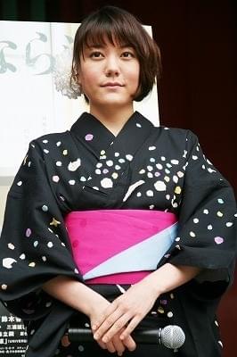 真木よう子ら艶やか浴衣姿で「さよなら渓谷」ヒット祈願