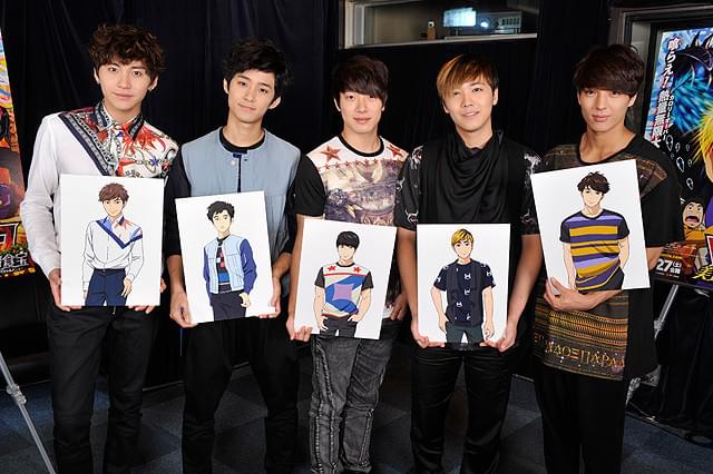 アニメ化された自分たちに喜ぶFTISLAND