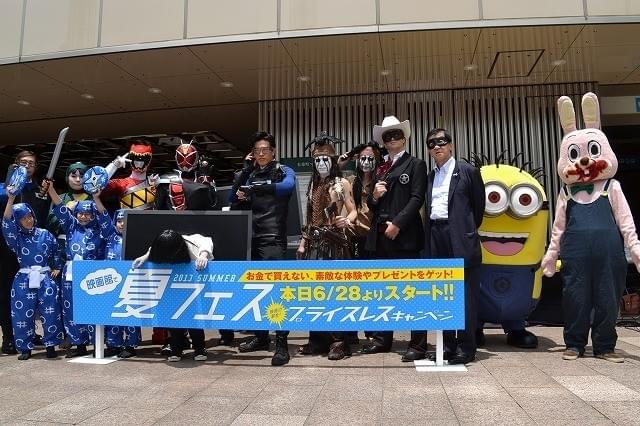 映画の人気キャラクターがずらり大集合!