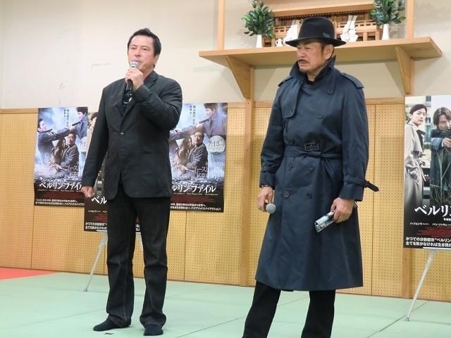 千葉真一、谷隼人と40年ぶりにそろって登場 「キイハンター」映画版の構想も明かす