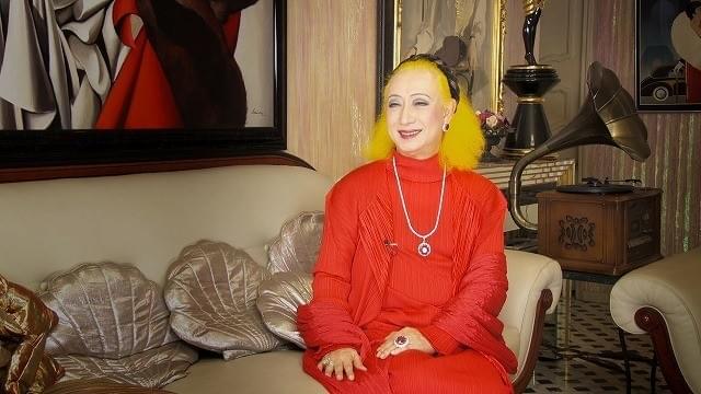 「美輪明宏ドキュメンタリー 黒蜥蜴を探して」の一場面