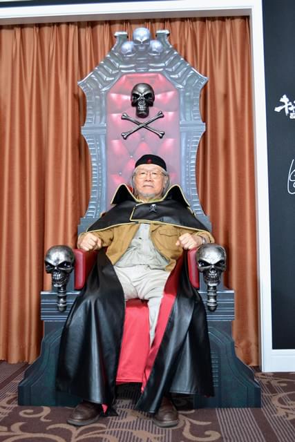 松本零士氏「ハーロック」コンセプトルームに直筆サイン「自分の家にも作りたい」