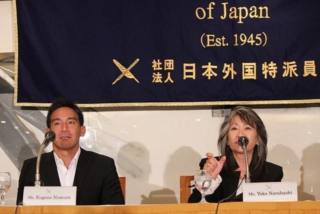 「終戦のエンペラー」日本人プロデューサー陣、外国特派員協会で会見