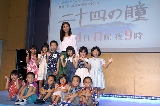 新米女教師を演じる松下奈緒