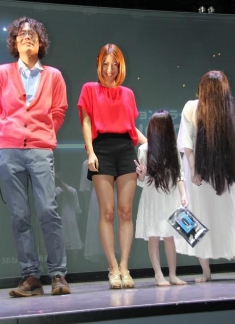 瀧本美織、47回忌に復活した貞子＆子貞子に「かわいい」