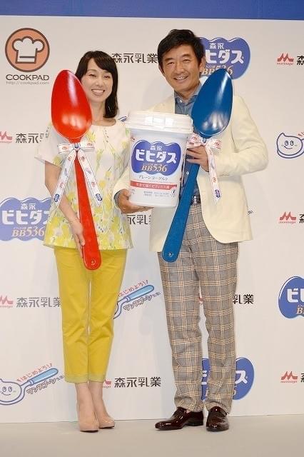 夫婦でヨーグルトをPR