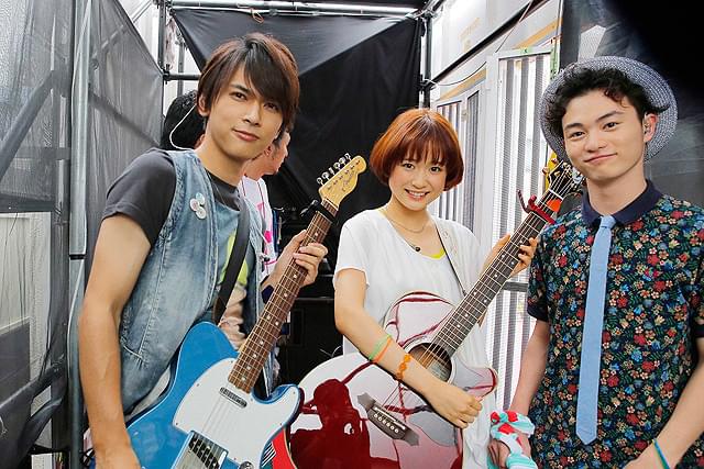 「カノ嘘」劇中バンドの「MUSH&Co.」がお台場でお披露目ライブ