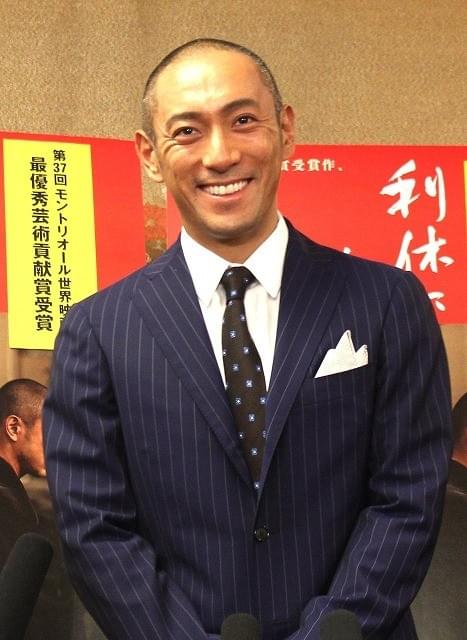 市川海老蔵、喜びの受賞会見で「父も喜ぶはず」 主演作がモントリオールで快挙